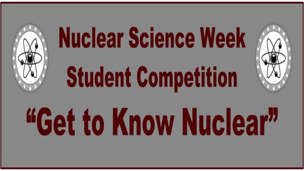 Nuclear Science Week Competition Logo