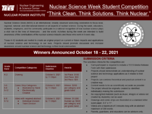 Nuclear Science Week flyer