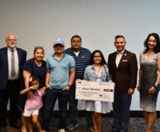 Third-place winner is Alyssa Martinez, a 6th grader at Lorenzo De Zavala Middle School. Alyssa created an Ambassador Framework  titled "Shaping Our Future." Her mission is to support at-risk students in discovering their potential career paths.